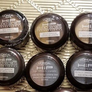 Loreal HIP Metallic Eyeshadow Duos Set of 5